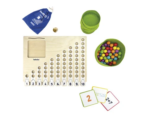 beleduc sorting game “Marbelino Counting”