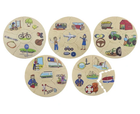 beleduc TECHNICO Puzzle “Vehicles” 568g