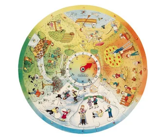 beleduc XXL learning puzzle “Seasons”