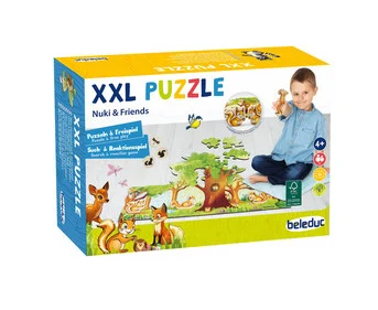 beleduc XXL Puzzle „Nuki & Friends“