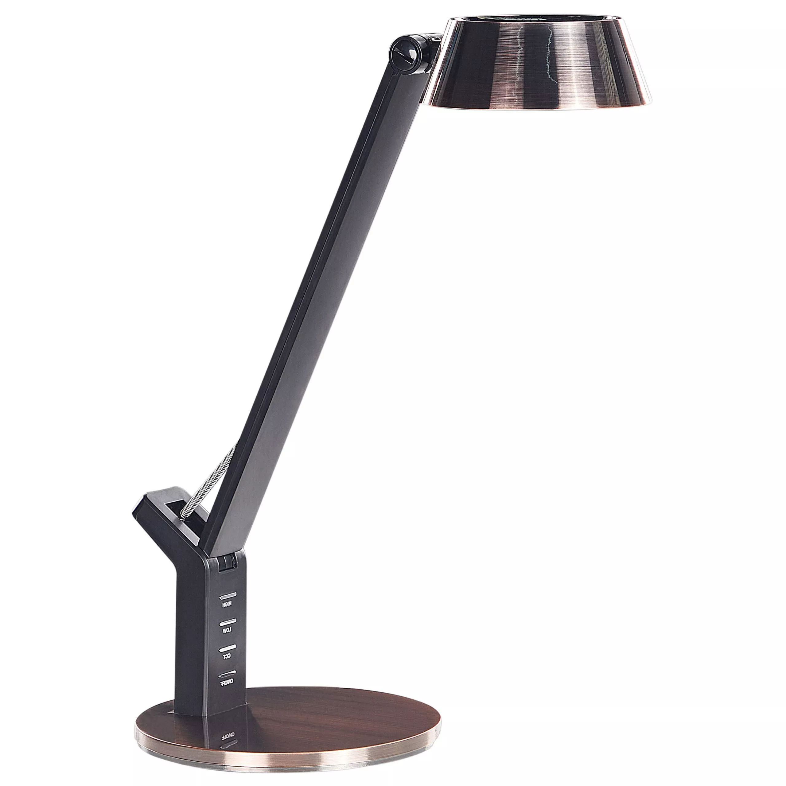 Beliani Desk Lamp Chameleon 17/17/40 cm