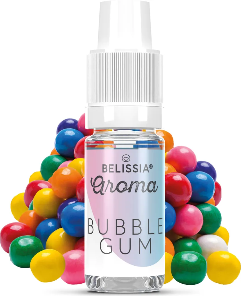 Rudler & Rocks Belissia Food Flavoring Bubblegum - 10ml High-dose flavor - Calorie-free, Vegan - For food, drinks, shakes, quark, fog machines and much more.