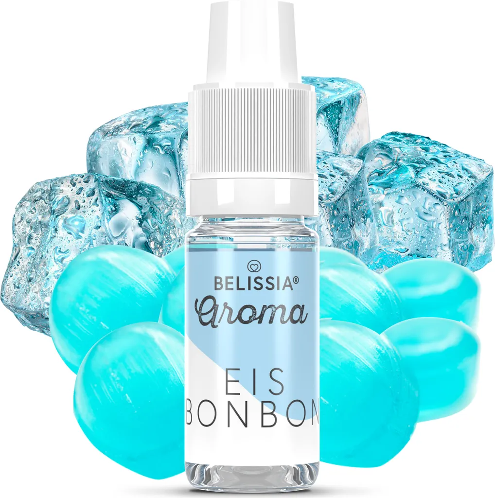 Rudler & Rocks Belissia food flavoring ice candy - 10ml high-dose flavor - calorie-free, vegan - for food, drinks, shakes, quark, fog machines and much more.