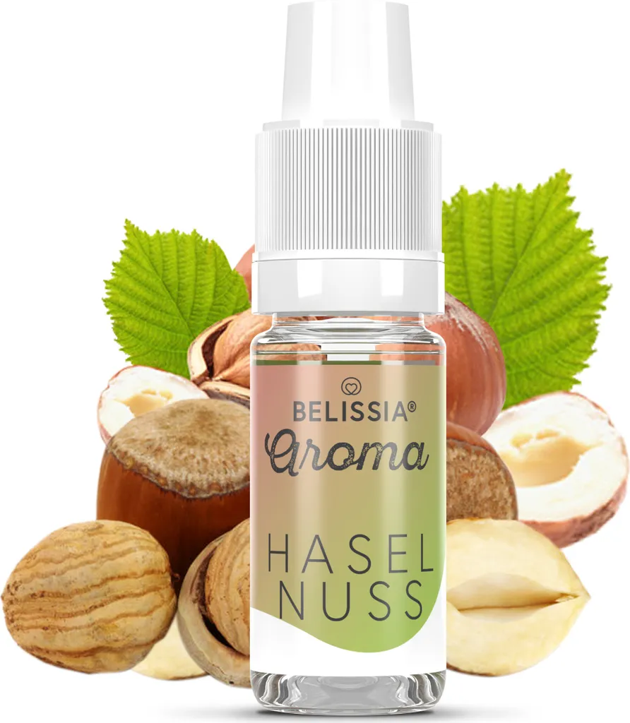 Rudler & Rocks Belissia food flavoring hazelnut - 10ml high-dose flavor - calorie-free, vegan - for food, drinks, shakes, quark, fog machines and much more.