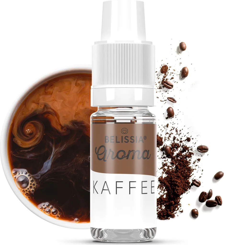 Rudler & Rocks Belissia food flavoring coffee - 10ml high-dose flavor - calorie-free, vegan - for food, drinks, shakes, quark, fog machine, diffuser and much more.