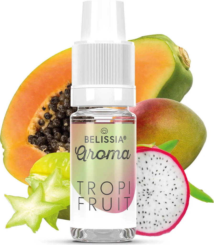Rudler & Rocks Belissia Food Flavoring Tropifruit - 10ml High-dose flavor - Calorie-free, Vegan - For food, drinks, shakes, quark, fog machines and much more.
