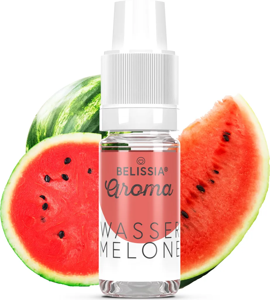 Rudler & Rocks Belissia food flavoring watermelon - 10ml high-dose flavor - calorie-free, vegan - for food, drinks, shakes, quark, fog machines and much more.
