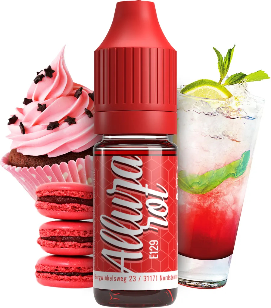 Rudler & Rocks Belissia Food Coloring Red - 10ml liquid & highly concentrated - Food-safe food coloring for baking, cooking, fondant & DIY - vegan