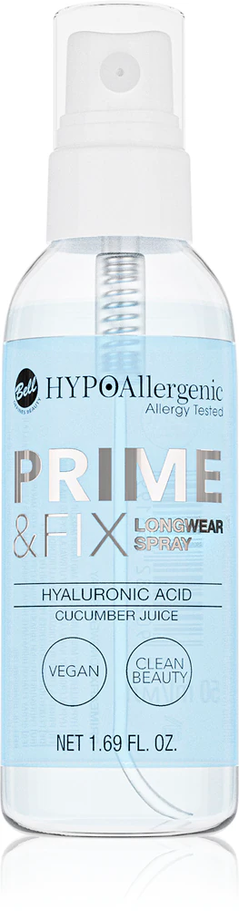 Bell Hypoallergenic Hydrating Primer and Setting Spray in One with Hyaluronic Acid
