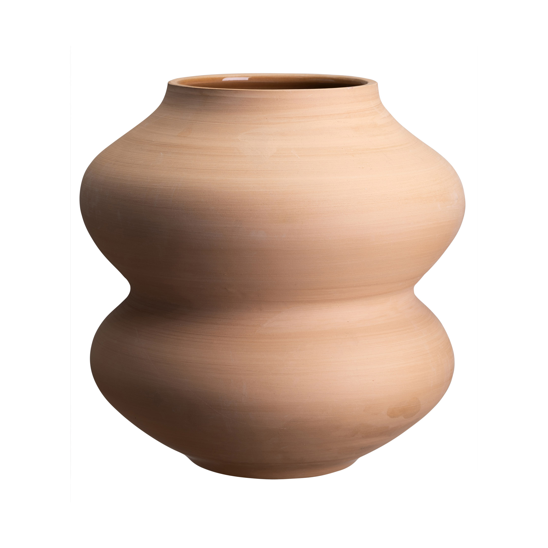bergs-potter Belle raw Vase 26 cm, Pink