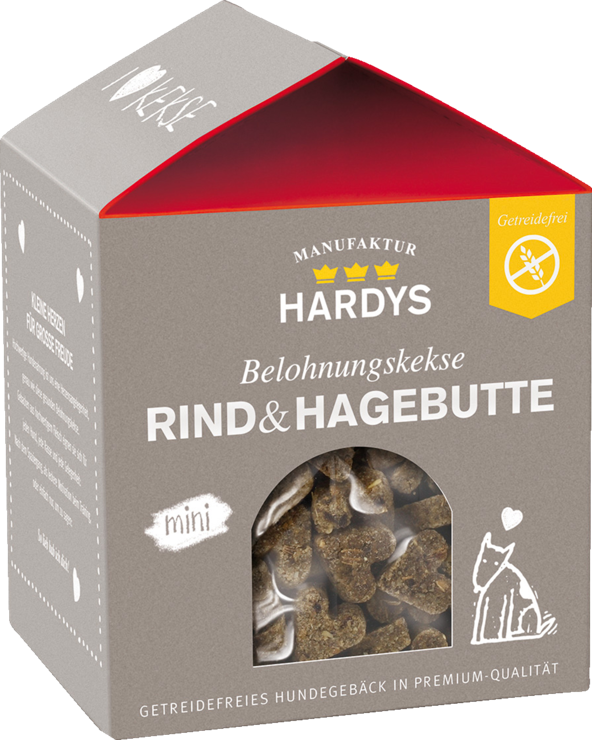 HARDYS Manufaktur Beef & Rosehip Reward Biscuits