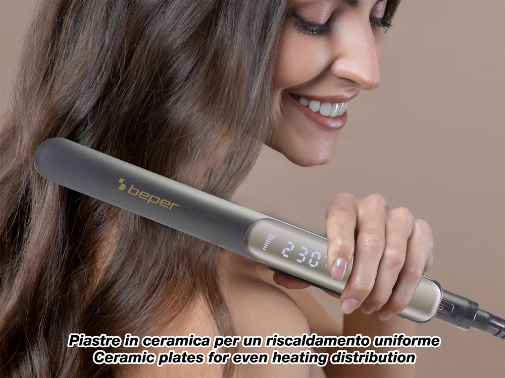 BEPER P301PIS200 Ceramic Pro Style Hair Straightener