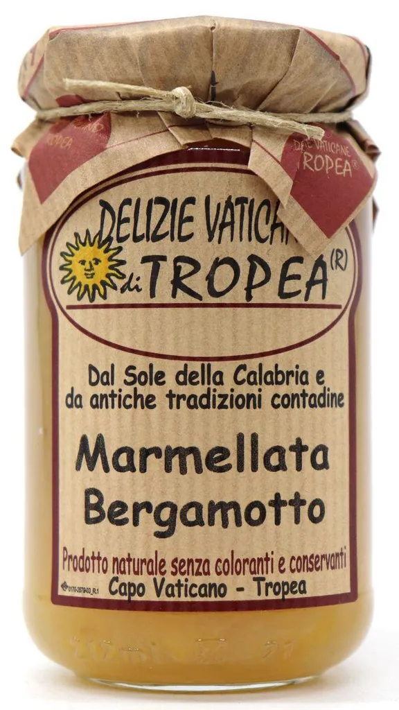 Bergamot marmalade Delizie Vaticane di Tropea - Calabrian bergamots - Italian delicacies