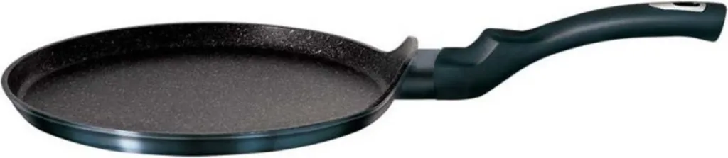 Berlinger Haus granite frying pan 25cm AQUAMARINE with soft-touch silicone handle and TURBO INDUCTION system