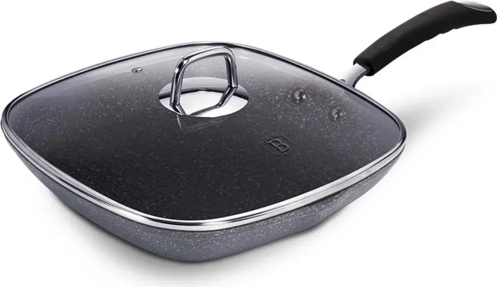 Berlinger Haus Grill Pan 28cm Granite Grey BH-6108