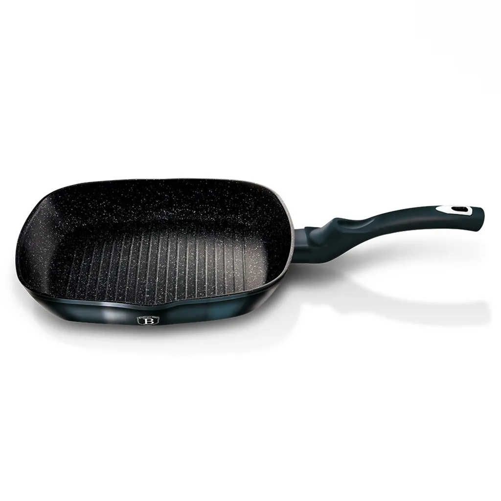 Berlinger Haus Grill Pan BH-1873 28 cm Granite Aquamarine
