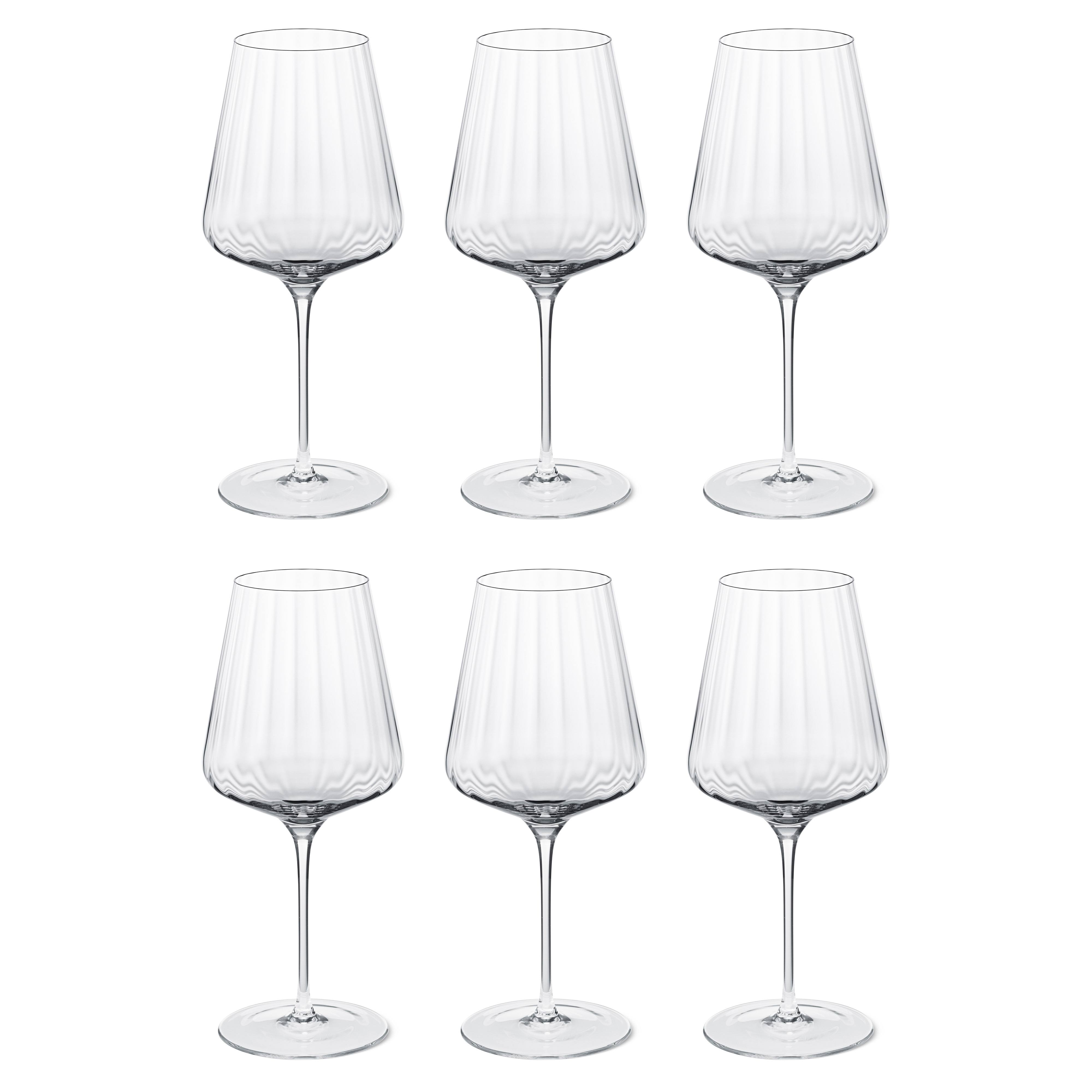 Georg Jensen Bernadotte Red Wine Glass Pack of 6