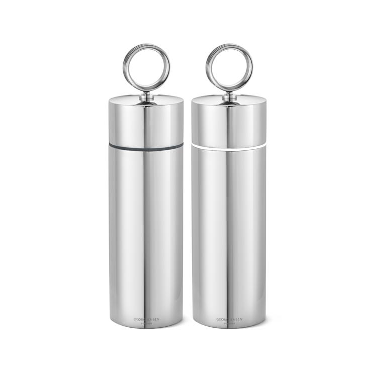 Georg Jensen Bernadotte Salt And Pepper Mill Set