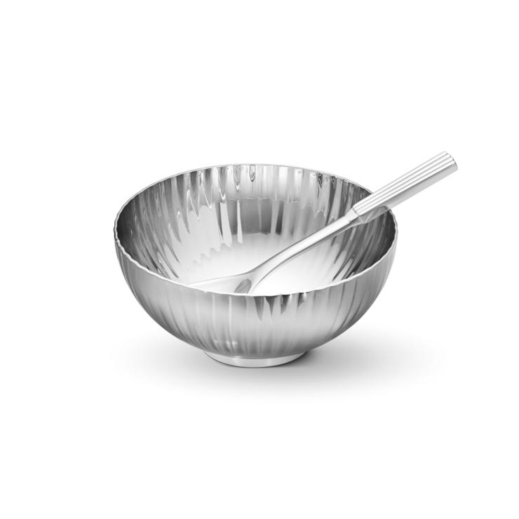 Georg Jensen Bernadotte Salt Bowl With Spoon
