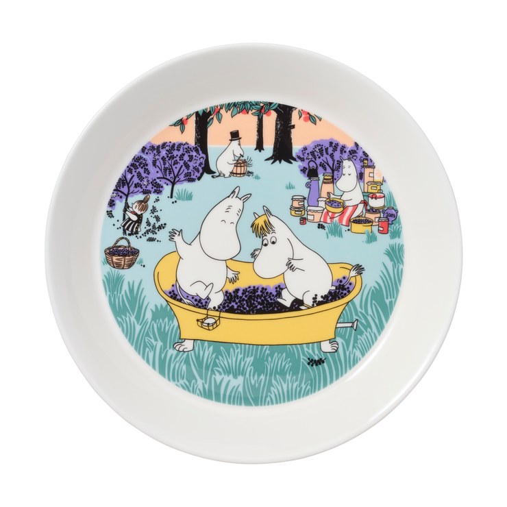 arabia Berry Season Moomin Plate 2024