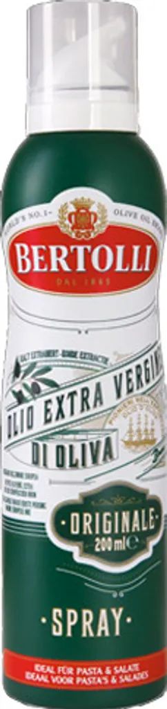 Bertolli Originale Extra Virgin Olive Oil Spray for Salad or Pasta 200ml