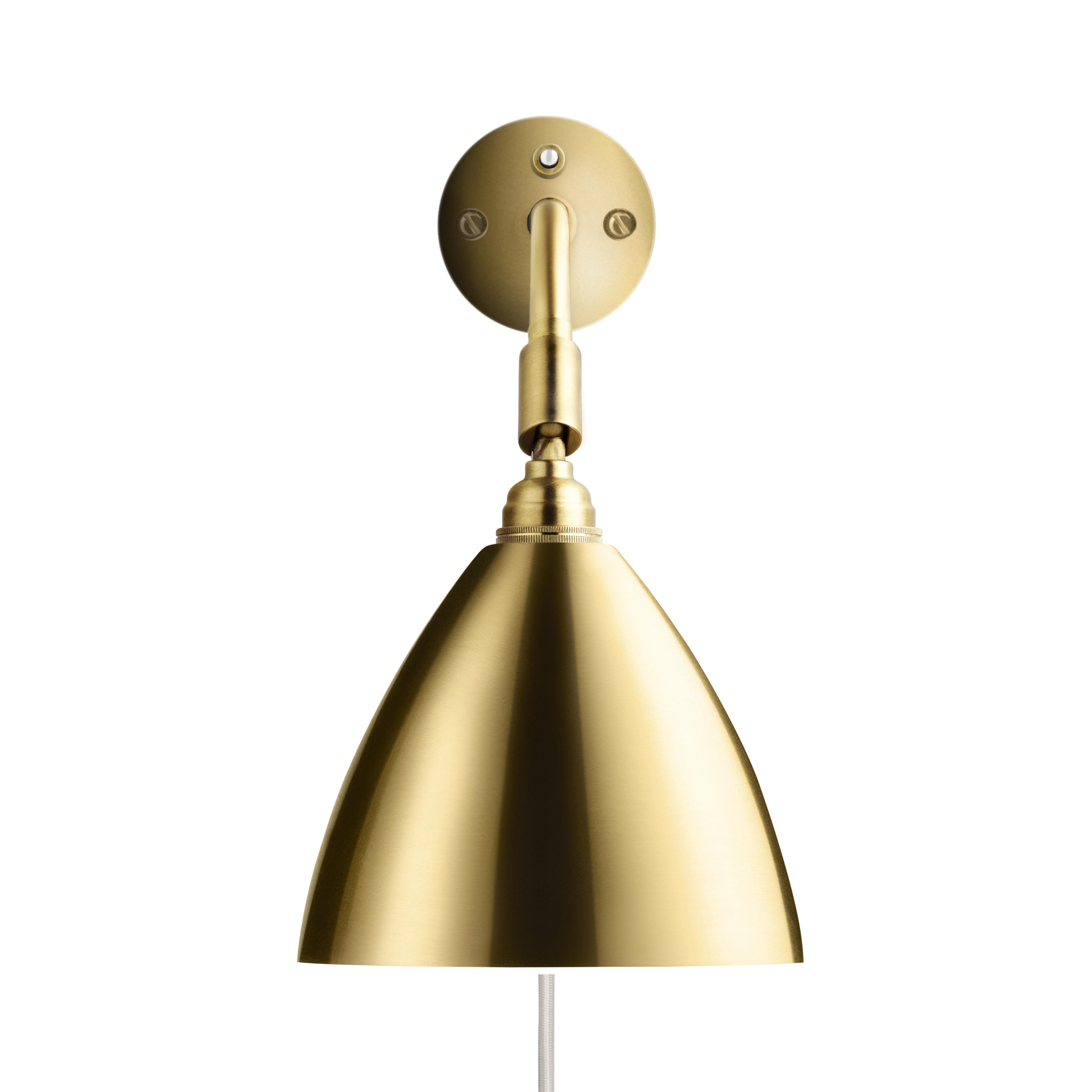 gubi Bestlite BL7 Wall Lamp, Brass / Brass