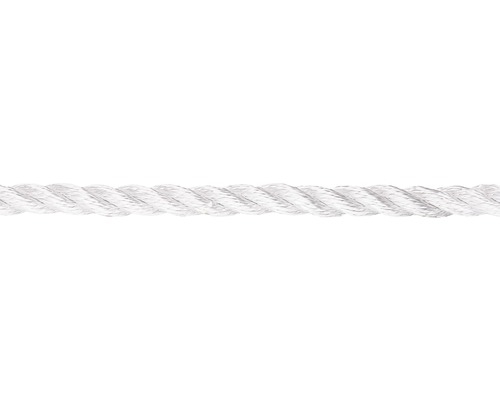 Mamutec Betelon rope PP twisted Ø 36 mm white, sold by the meter