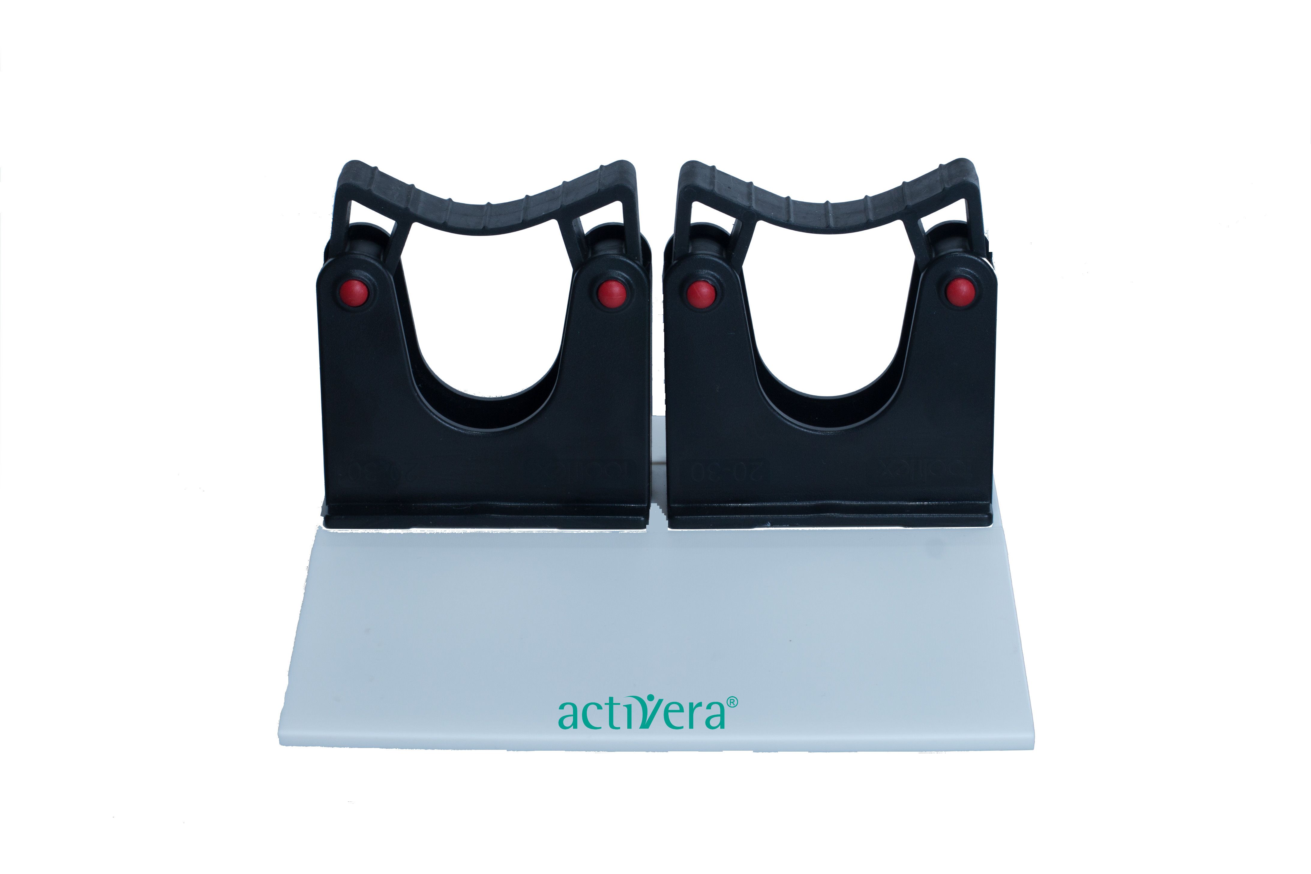 BETTHALTERUNG Bed holder as a clamping profile for forearm crutches and walking aids with 20-30mm 1 St