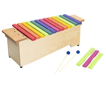 Betzold alto xylophone in Boomwhackers® colors, diatonic
