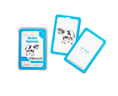 Betzold On the Farm - Cards for the Magic Cylinder
