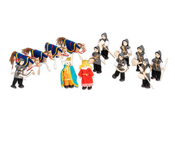 Betzold Bendable Dolls “Kingdom Set” incl. Box