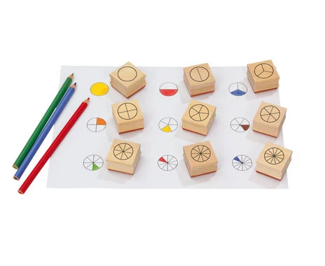 Betzold fraction calculation stamp “Circle”
