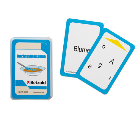 Betzold Alphabet Soup - Cards for the Magic Cylinder