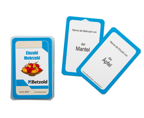 Betzold Singular – Plural – Cards for the Magic Cylinder