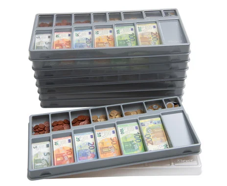Betzold Euro cash register class set, 8 pieces