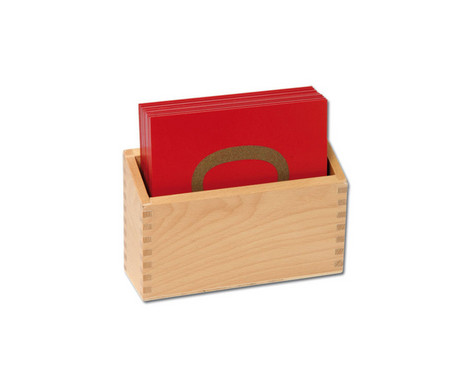 Betzold tactile and touch plates “Numbers” in wooden box