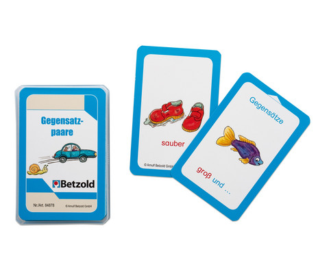 Betzold Opposite Pairs - Cards for the Magic Cylinder
