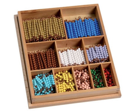 Betzold Large Set of Bead Sticks for Multiplication