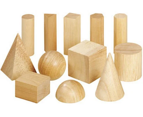 Betzold class set of 8 geometry solid sets