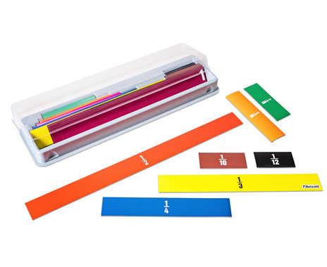 Betzold Linear Fraction Set in Storage Box