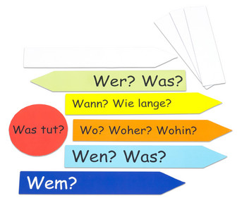Betzold Magnetic Sentence Star for the Blackboard