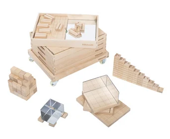 Betzold Math Expert Building Block Trolley