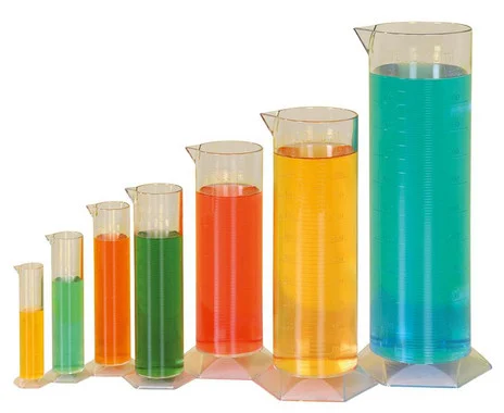 Betzold measuring cylinders, 7 pieces