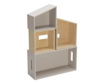 Betzold Modular Dollhouse, 4-piece set