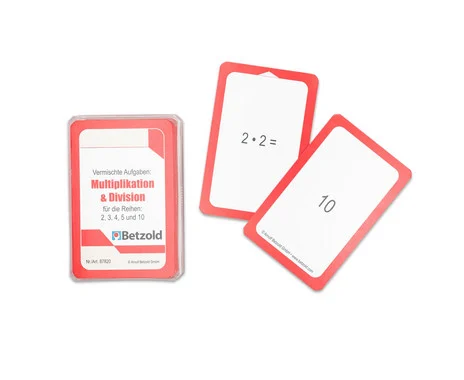 Betzold Multiplication/Division - Cards for the Magic Cylinder