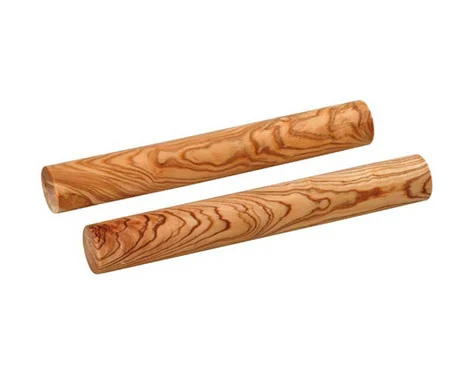 Betzold pair of claves made of coconut wood, 20 cm