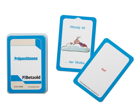 Betzold Prepositions - Cards for the Magic Cylinder