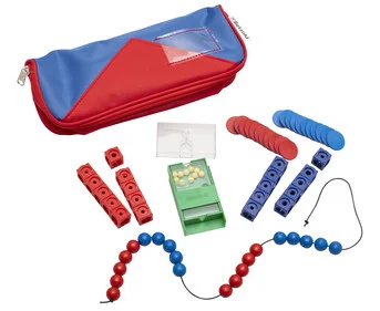 Betzold student arithmetic set in a pencil case