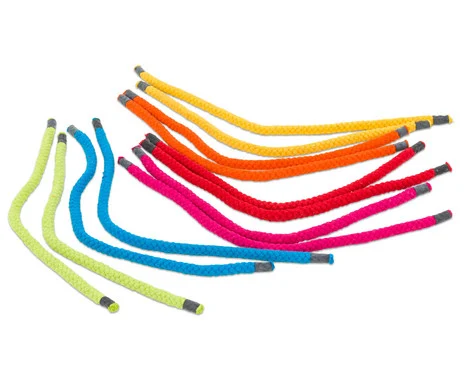 Betzold Rainbow Rope Set, 40 cm, 12-piece set