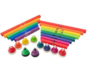 Betzold Set: Boomwhackers® + Percussion Bells
